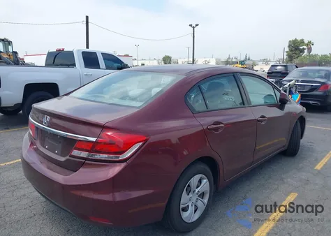 2013 Honda Civic Lx from USA, damaged, VIN 19XFB2F52DE290502